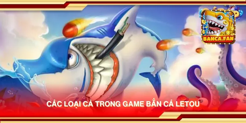 Các loại cá trong game bắn cá letou